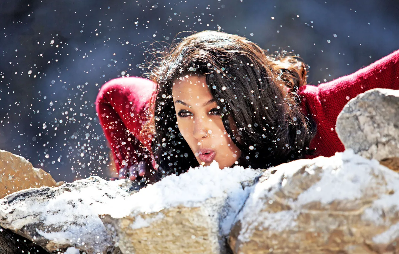 Photo wallpaper girl, actress, beauty, girl, sexy, eyes, smile, beautiful