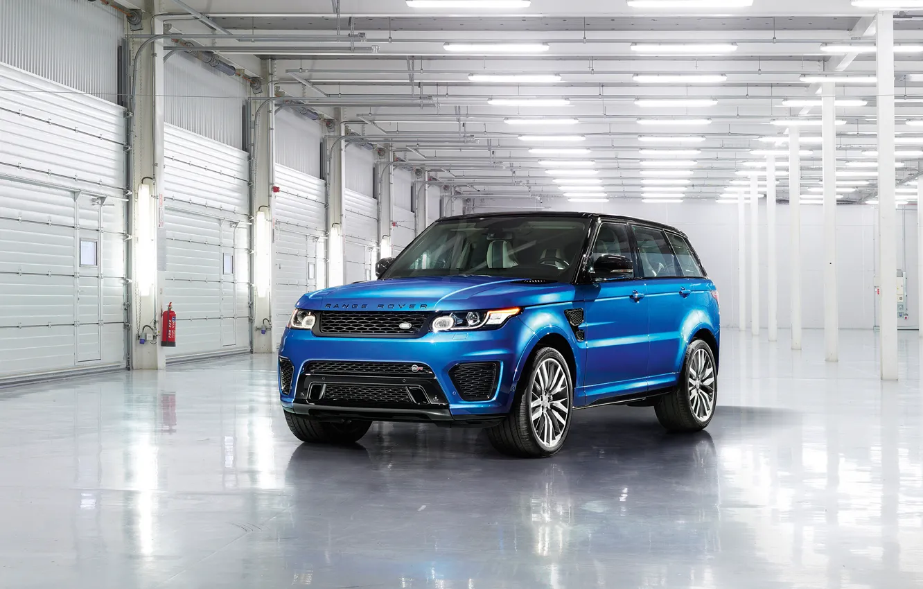 Photo wallpaper Land Rover, Range Rover, Sport, 2015, SVR