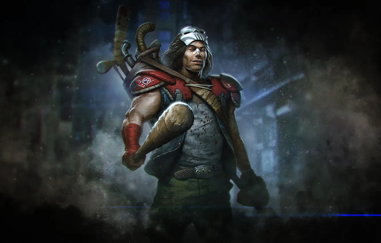 Photo wallpaper style, background, mask, art, stick, Teenage mutant ninja turtles, style, art