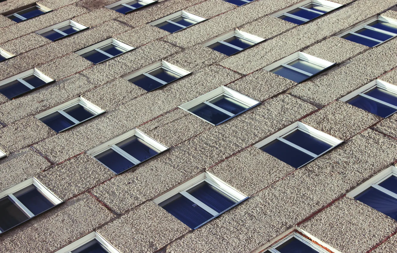 Photo wallpaper home, window, symmetry