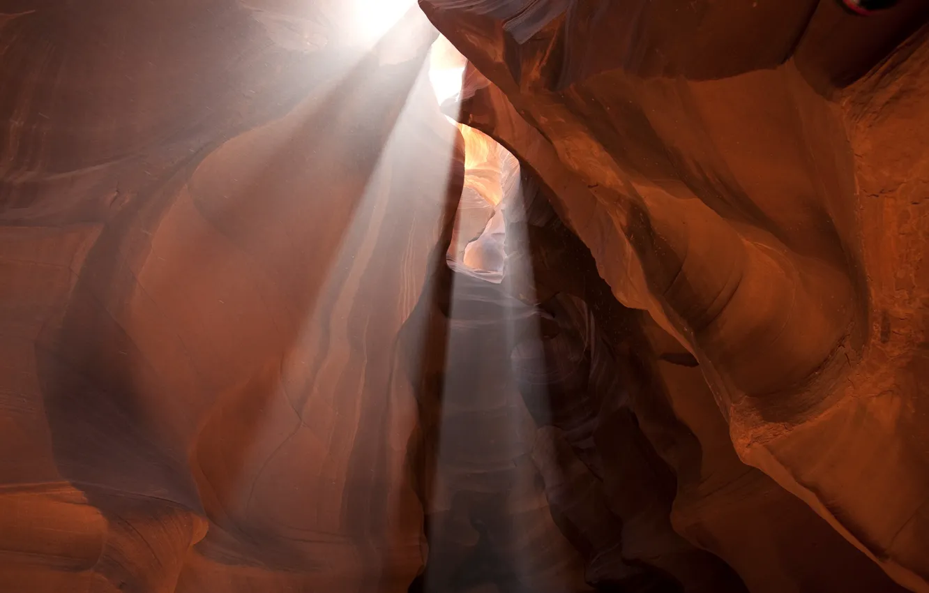 Photo wallpaper desert, Arizona, cave, Navajo