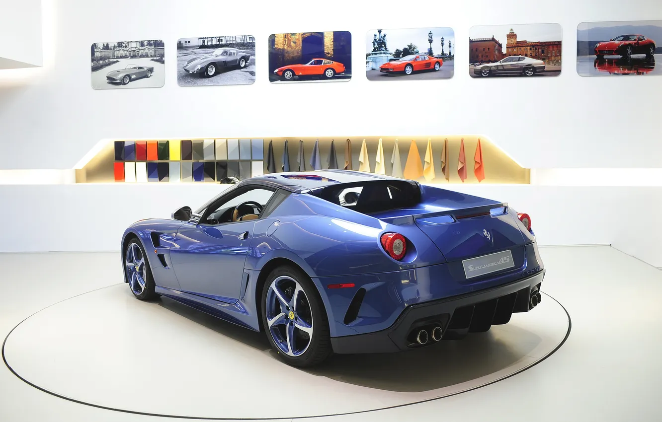 Photo wallpaper Ferrari, Ferrari, rechange, Supercar, superamerica45