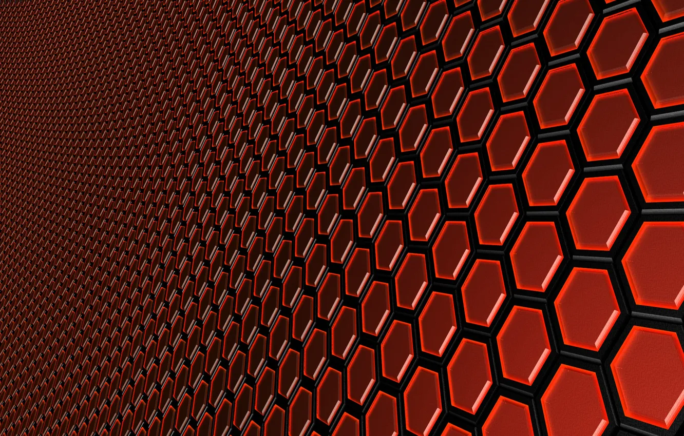Photo wallpaper surface, cell, curves, hexagon, cell