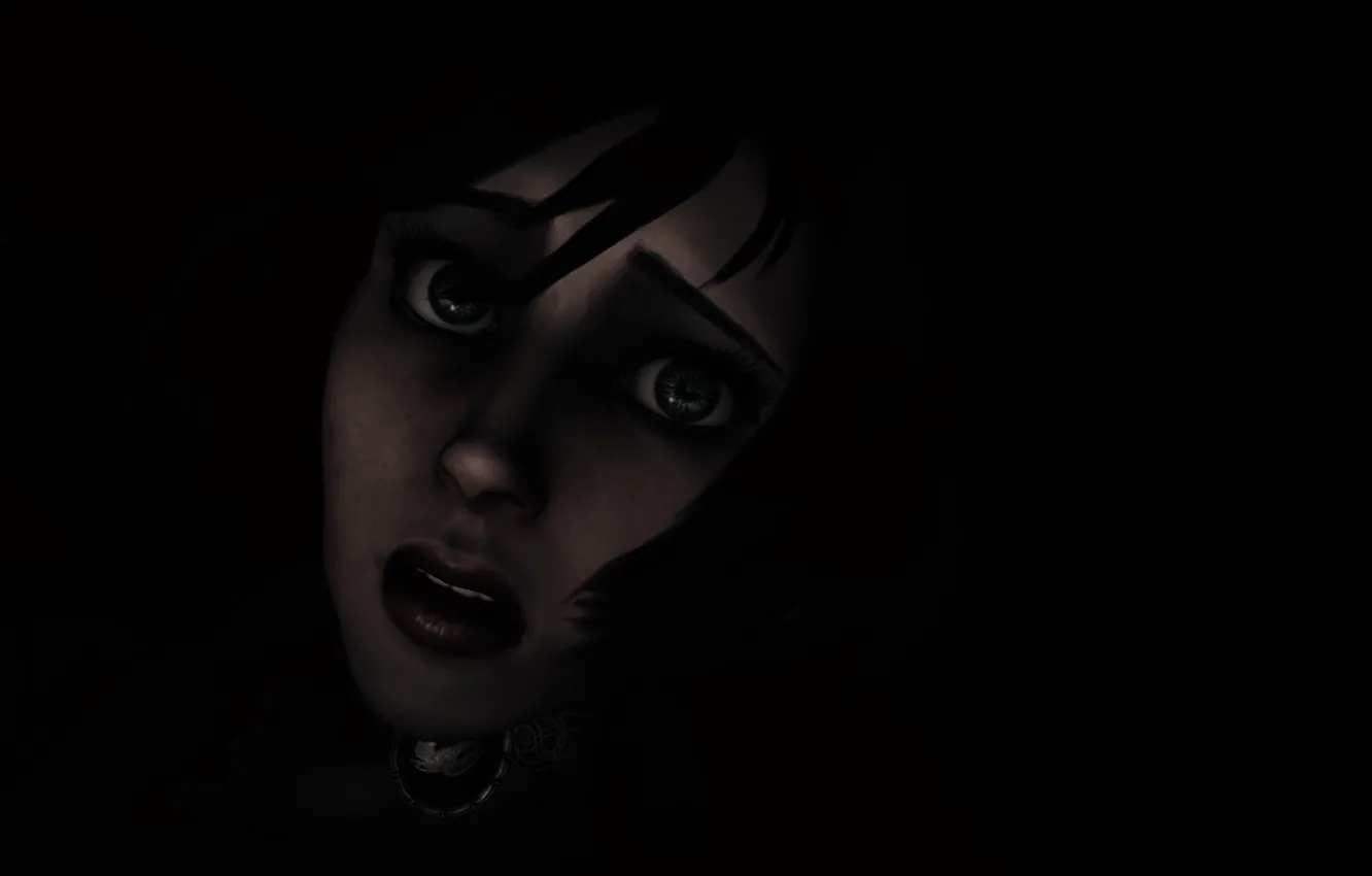 Photo wallpaper eyes, surprise, Infinity, bioshock, infiniti, bioshok, Elizabeth, Elizabeth
