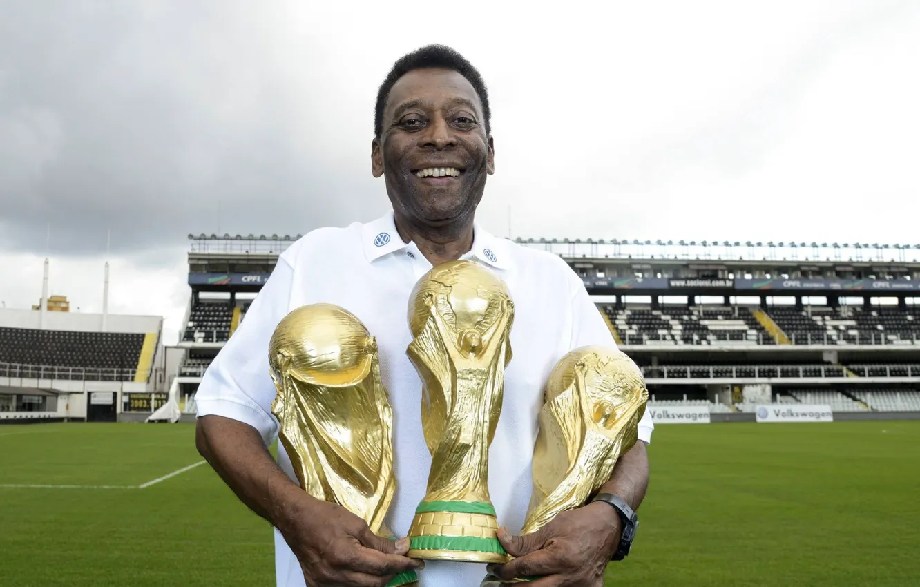 Photo wallpaper football, Pele, Edson Arantes do Nascimento