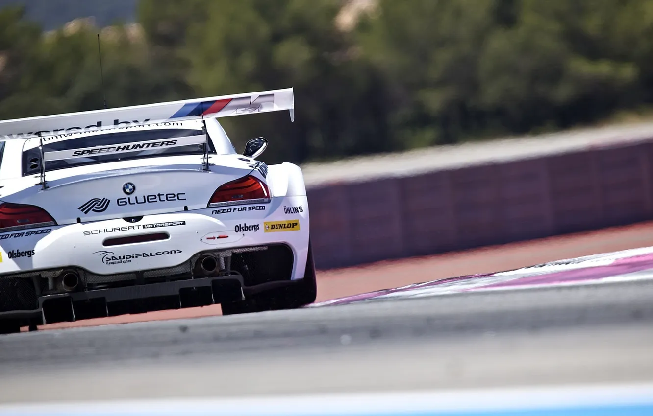 Photo wallpaper BMW, Paul Ricard, fia gt3, FIA GT3 2011, Team Need for Speed, Z4 GT3