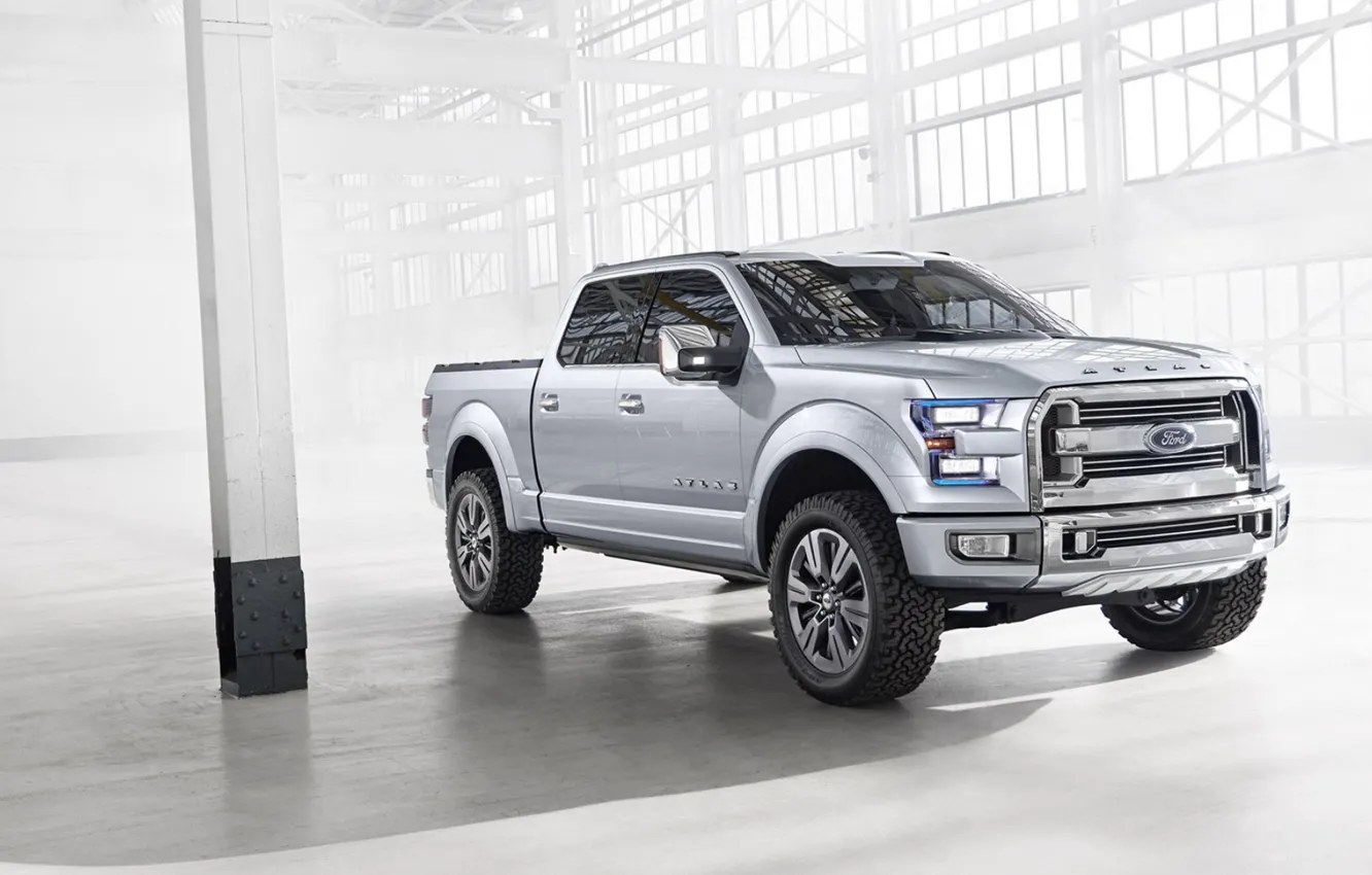 Photo wallpaper Concept, Ford, pickup, Atlas