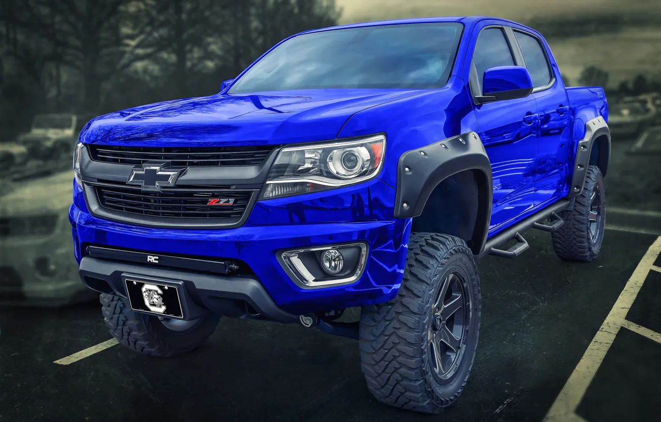 Photo wallpaper Chevy, truck, Colorado Z71