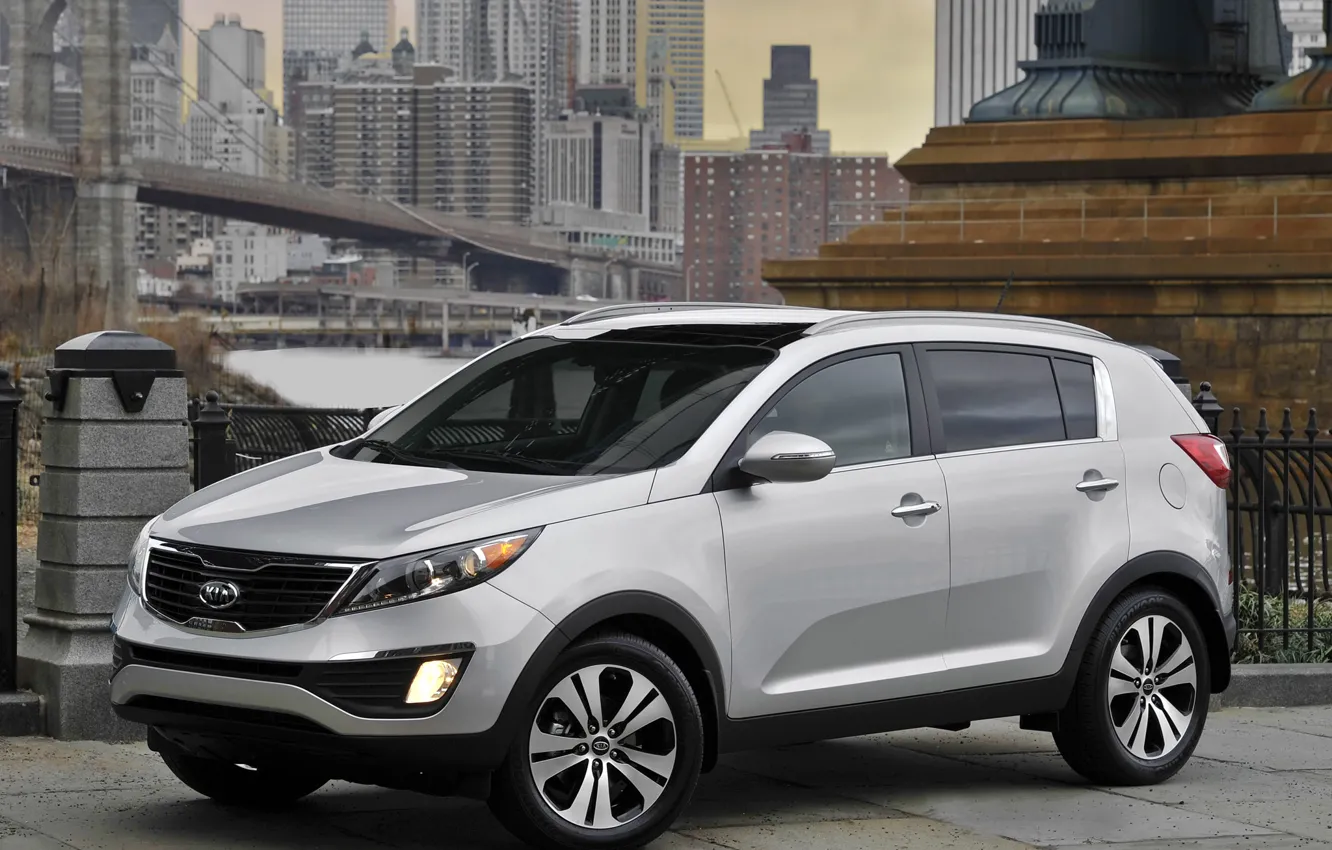 Photo wallpaper Kia, crossover, Kia Sportage, Koreans