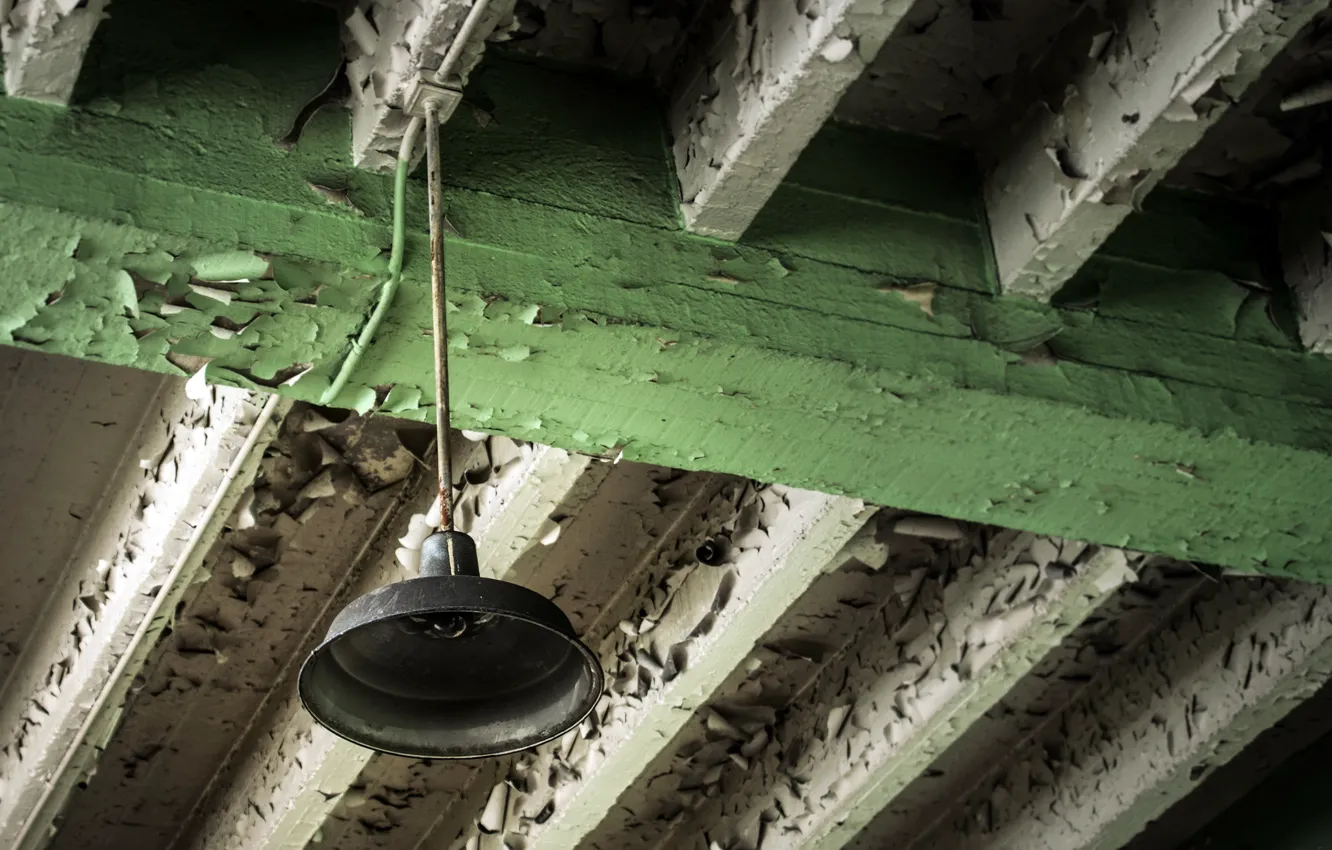 Photo wallpaper background, lamp, the ceiling