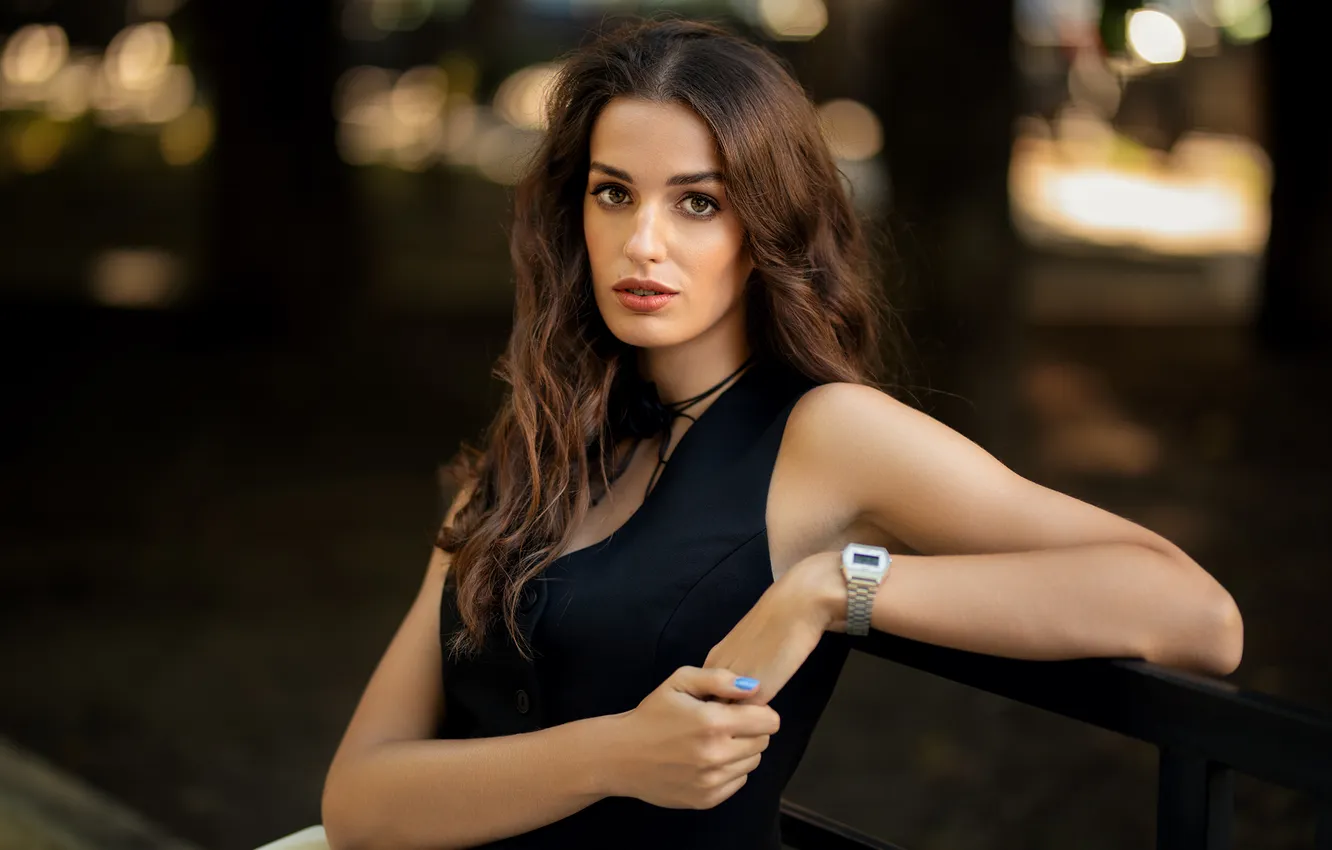 Photo wallpaper model, look, Victoria, Shulgin Dmitry