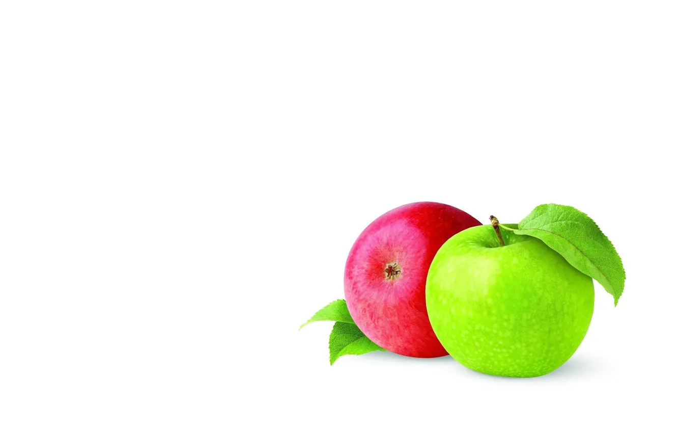 Photo wallpaper apples, minimalism, fruit