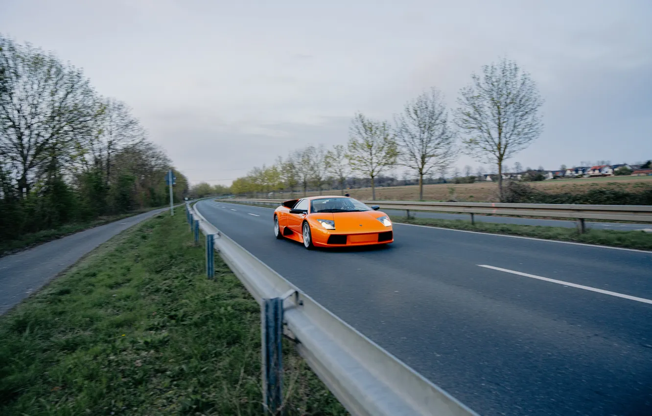 Photo wallpaper Lamborghini, Lamborghini Murcielago, Murcielago, 2002