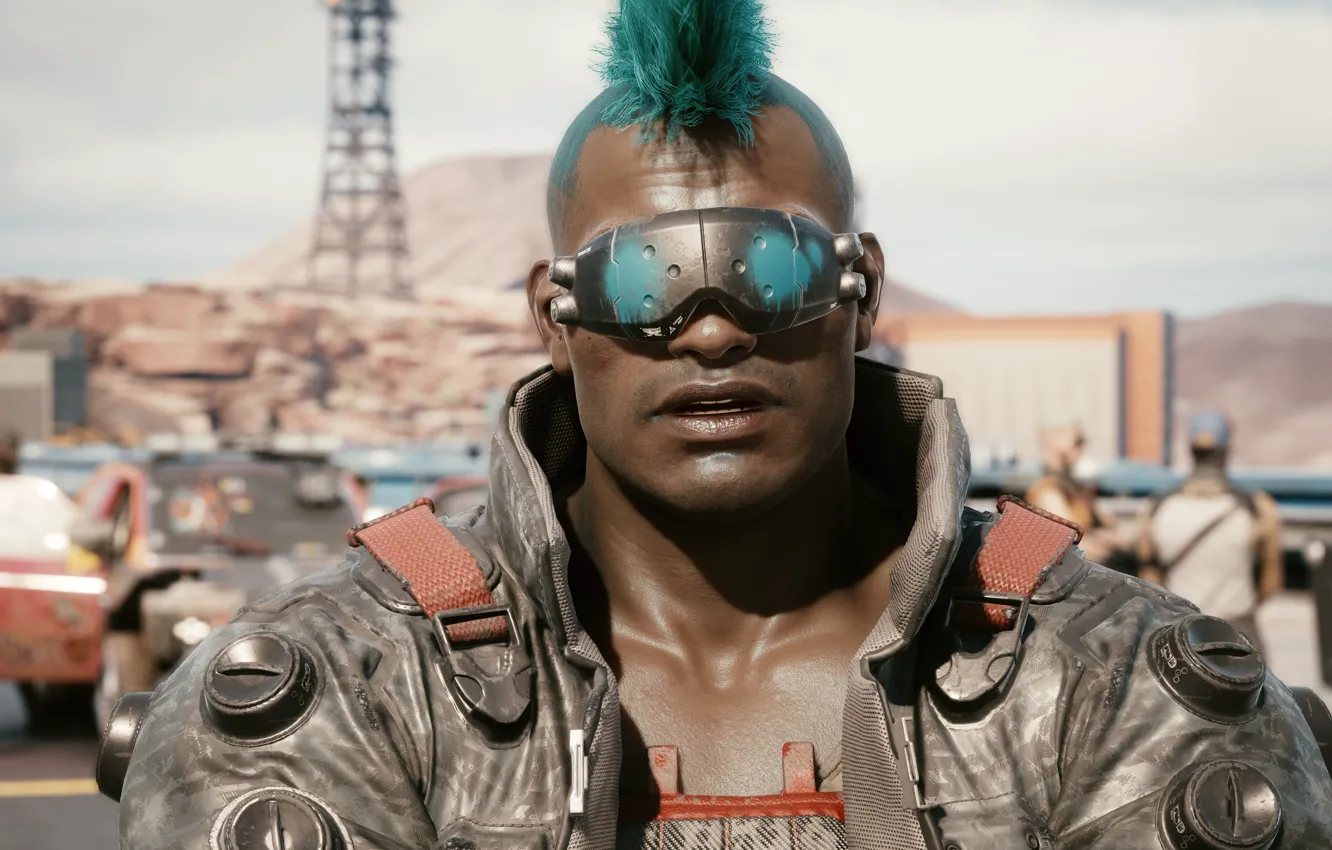 Photo wallpaper the game, cyberpunk, CD Projekt RED, Cyberpunk 2077, Action/RPG