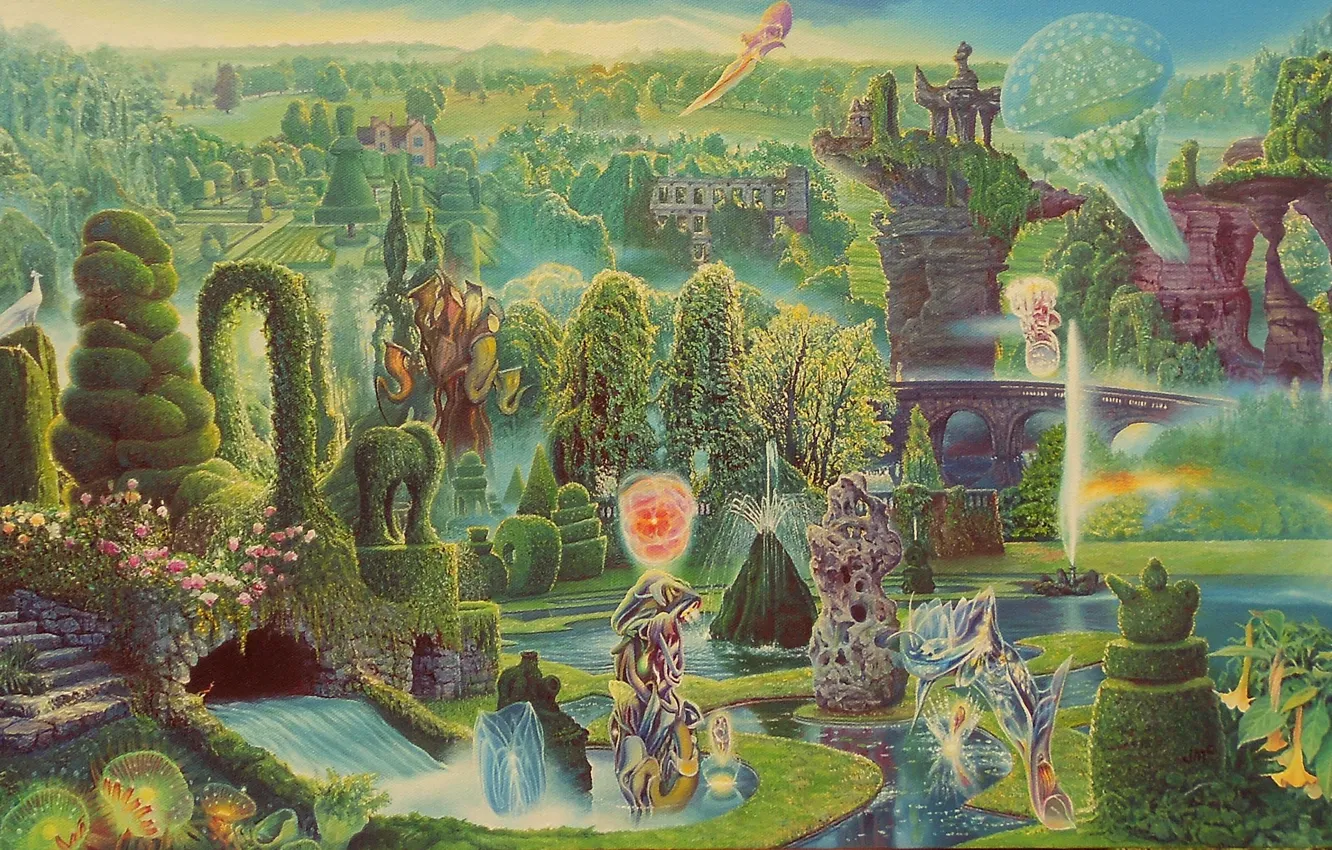 Photo wallpaper fantasy, art, art, James McCarthy