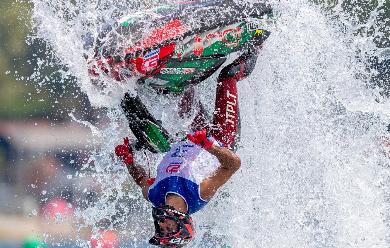 Photo wallpaper speed, boats, races