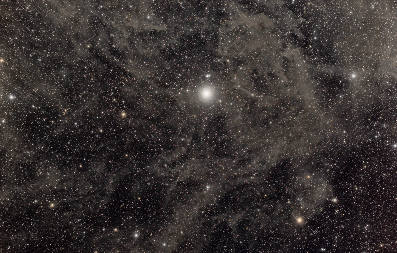 Photo wallpaper Polaris, in the constellation, North star, Little Dipper