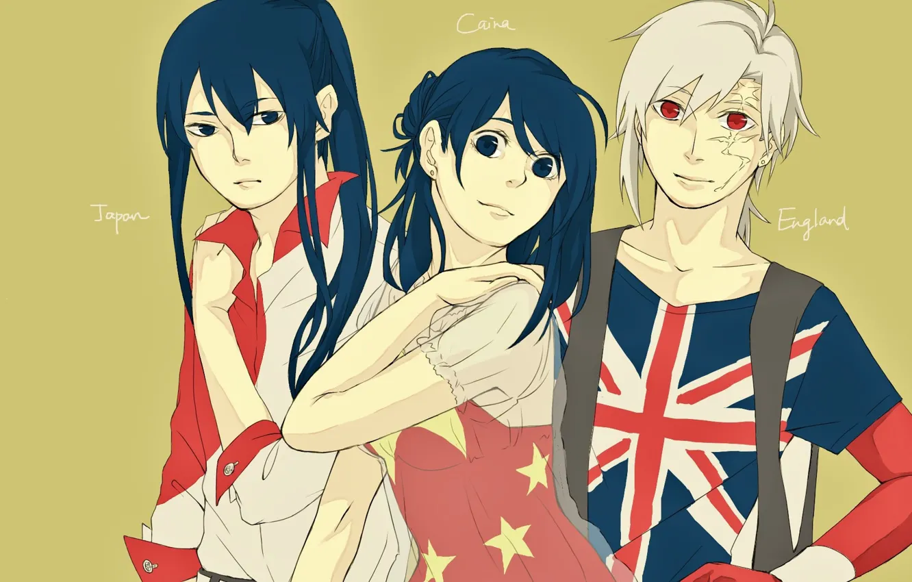 Photo wallpaper anime, art, d.gray-man, characters