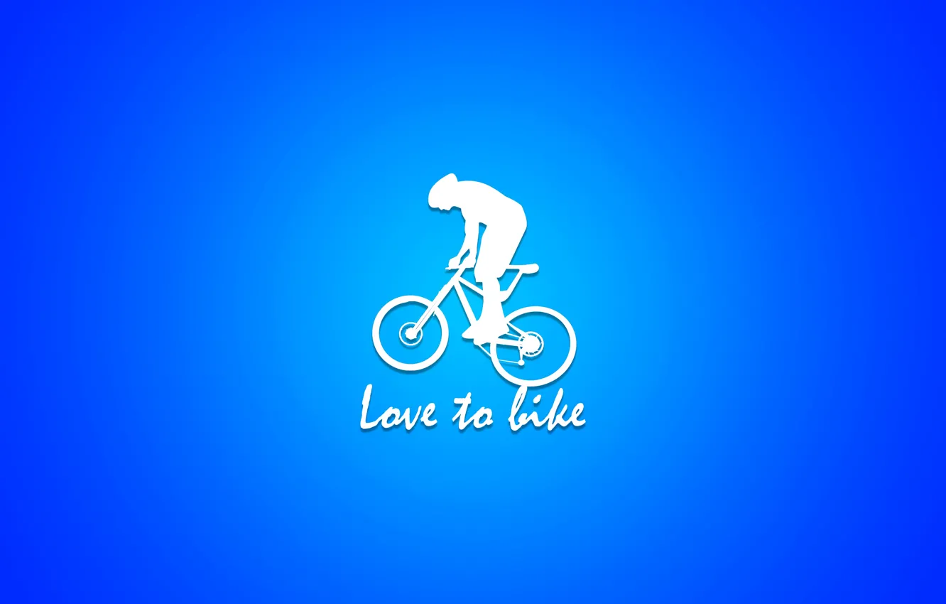 Photo wallpaper bicycle, bike, Minimalism