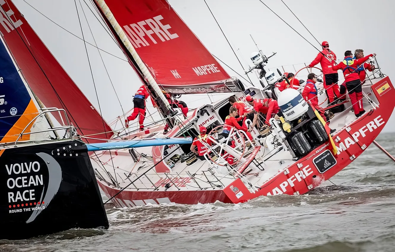 Photo wallpaper race, boat, speed