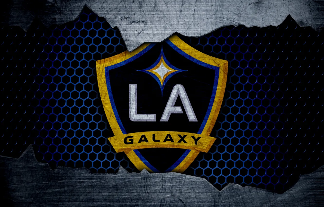 Photo wallpaper wallpaper, logo, football, Sport, Los Angeles Galaxy
