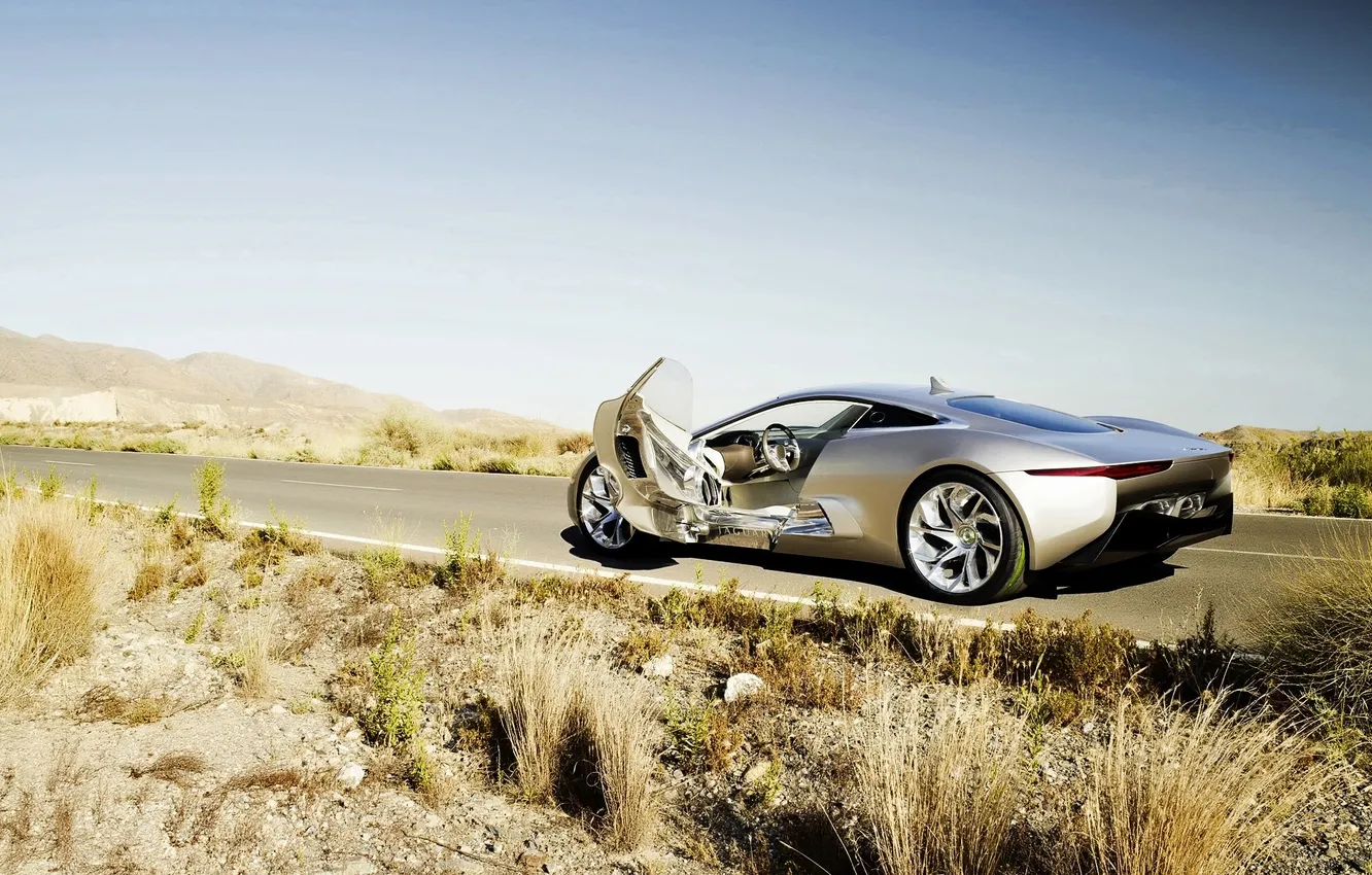 Photo wallpaper auto, Jaguar C-X75 Concept