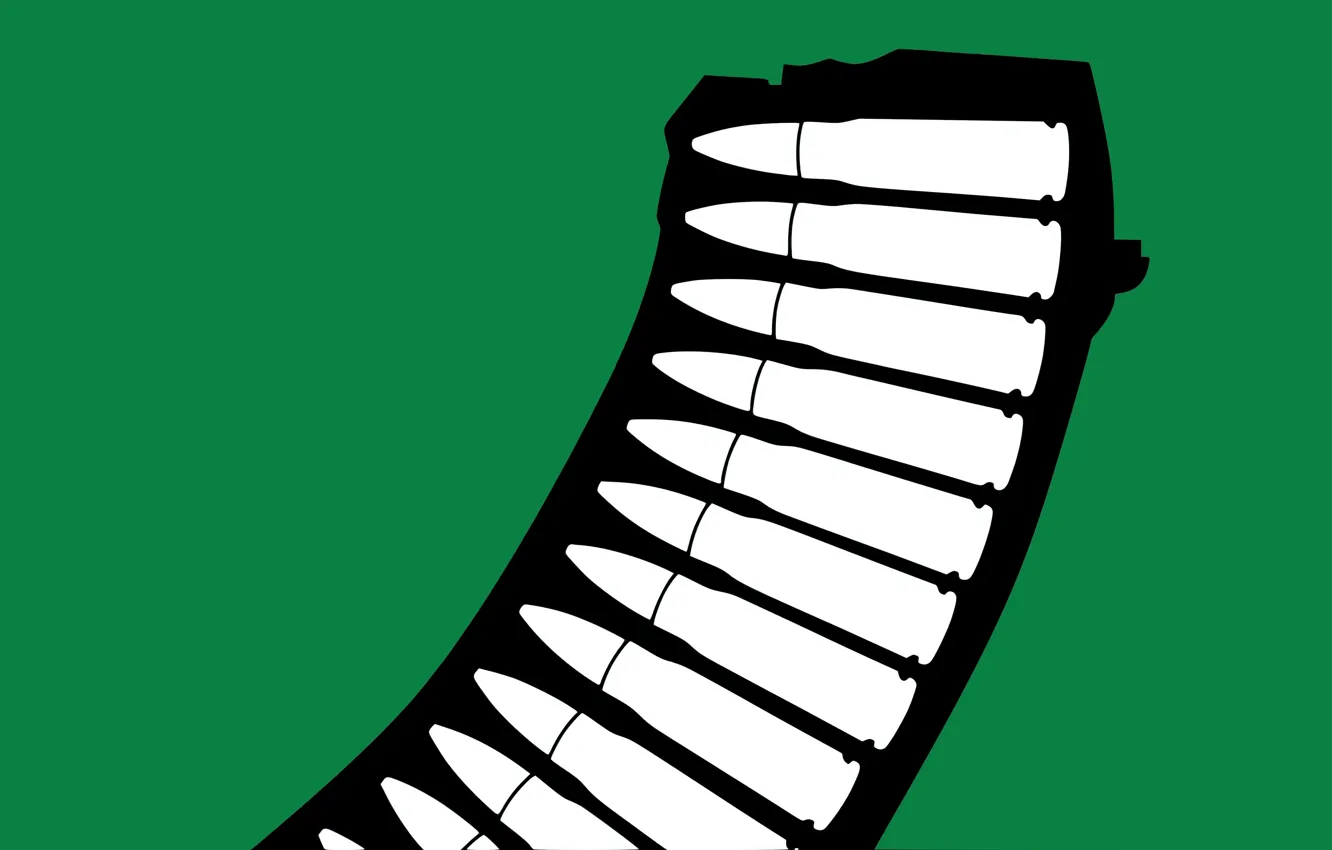 Photo wallpaper bullets, ammunition, Magazine