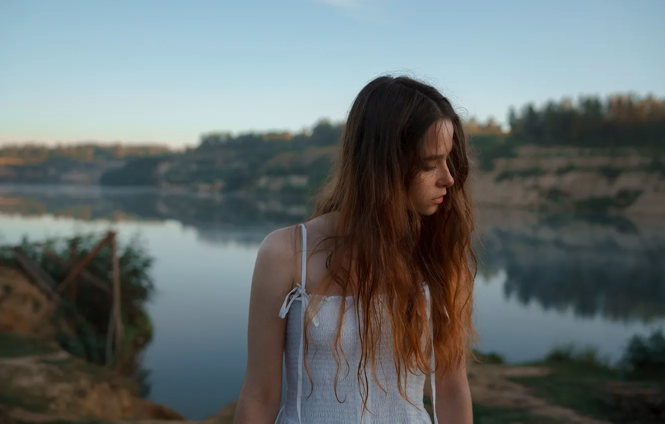 Photo wallpaper girl, sweetheart, curls, Askhat Bardunov, Ksenia Chapkhaeva