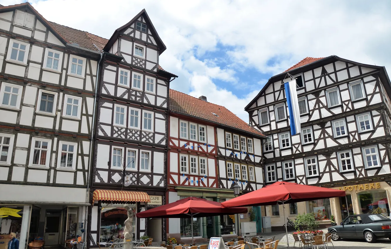 Photo wallpaper Germany, Germany, Town, Eschwege, Eschwege