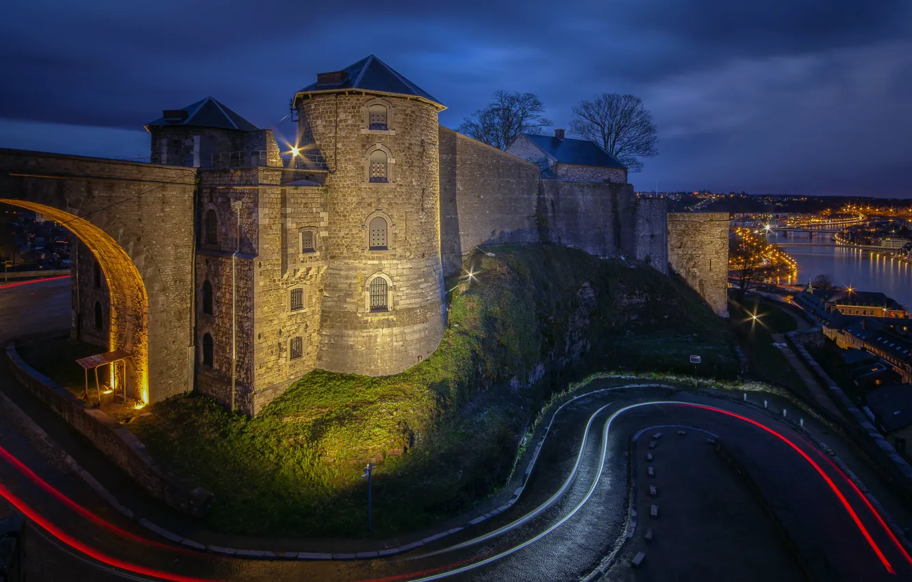 Photo wallpaper Belgium, Namur, The citadel of Namur