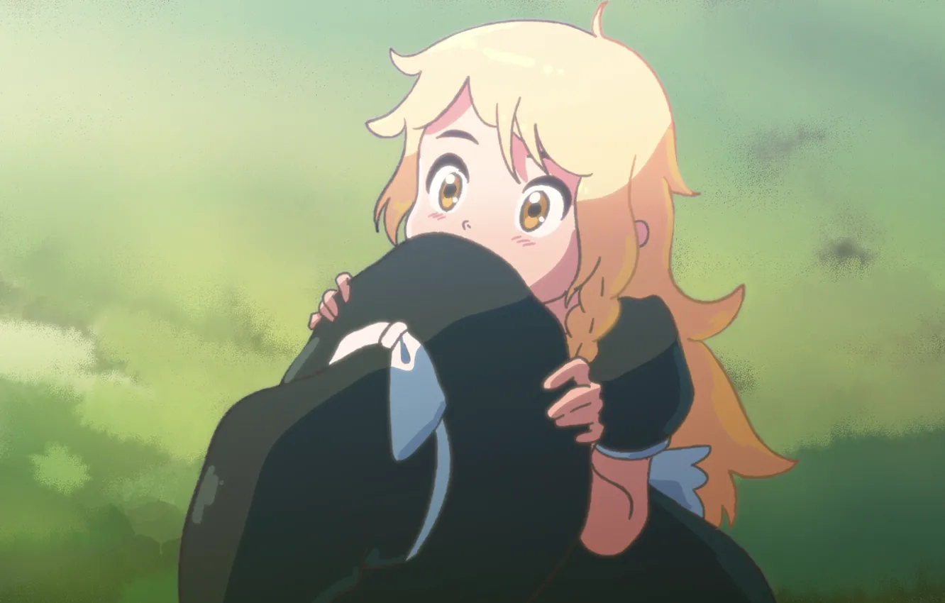 Photo wallpaper grass, girl, hat, Touhou Project, Marisa Kirisame, sishenfan