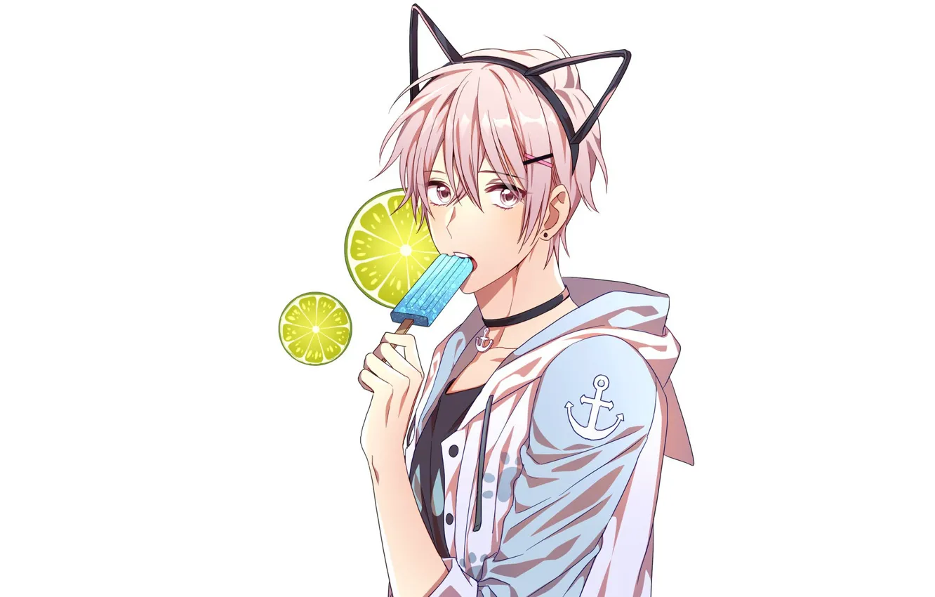 Photo wallpaper ice cream, guy, by hangahan23