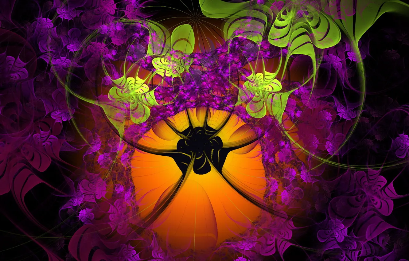 Photo wallpaper abstraction, color, form