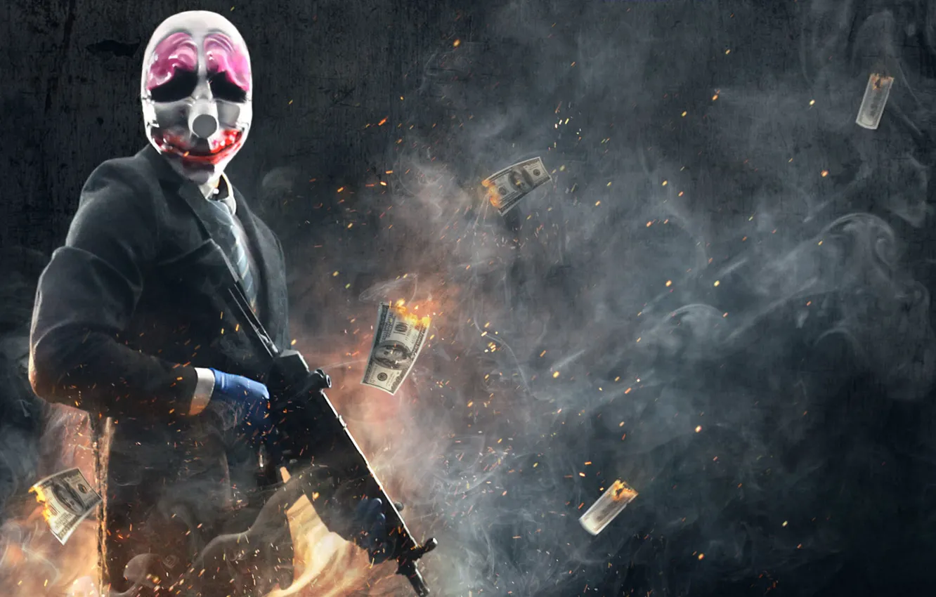 Photo wallpaper heist, Payday 2, Hoxton, payday