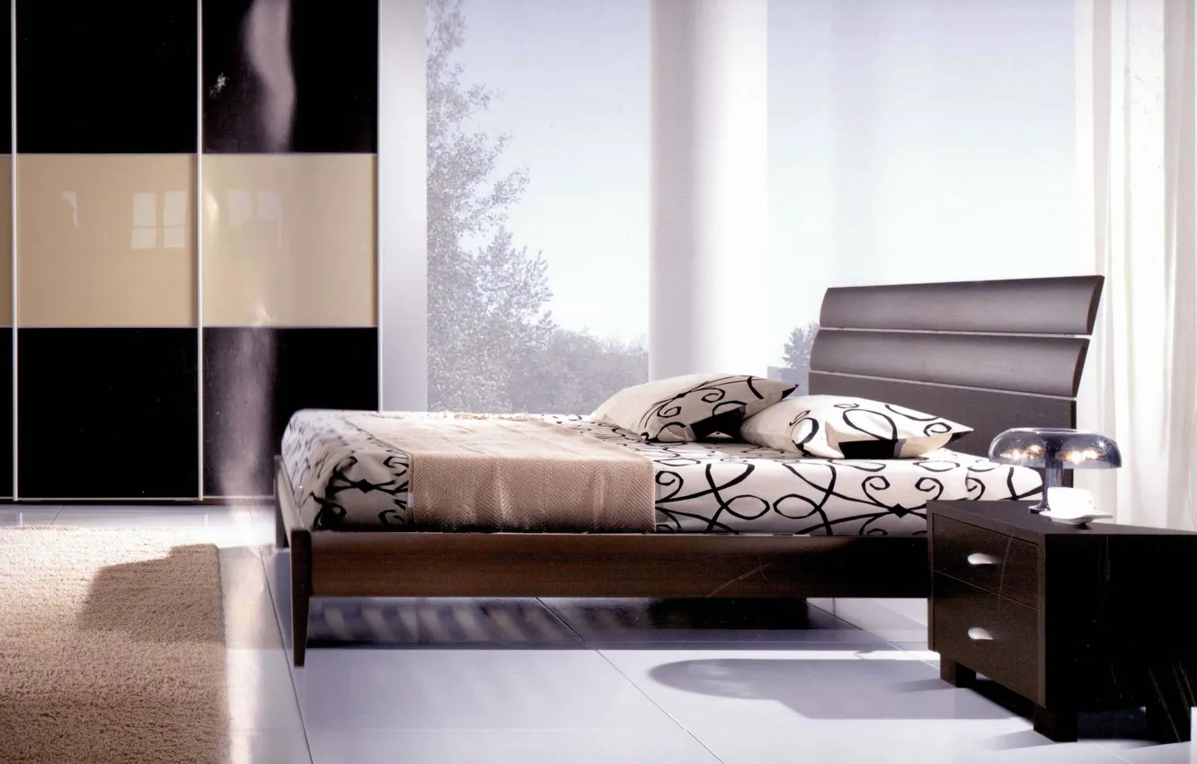 Photo wallpaper design, style, room, interior, bedroom