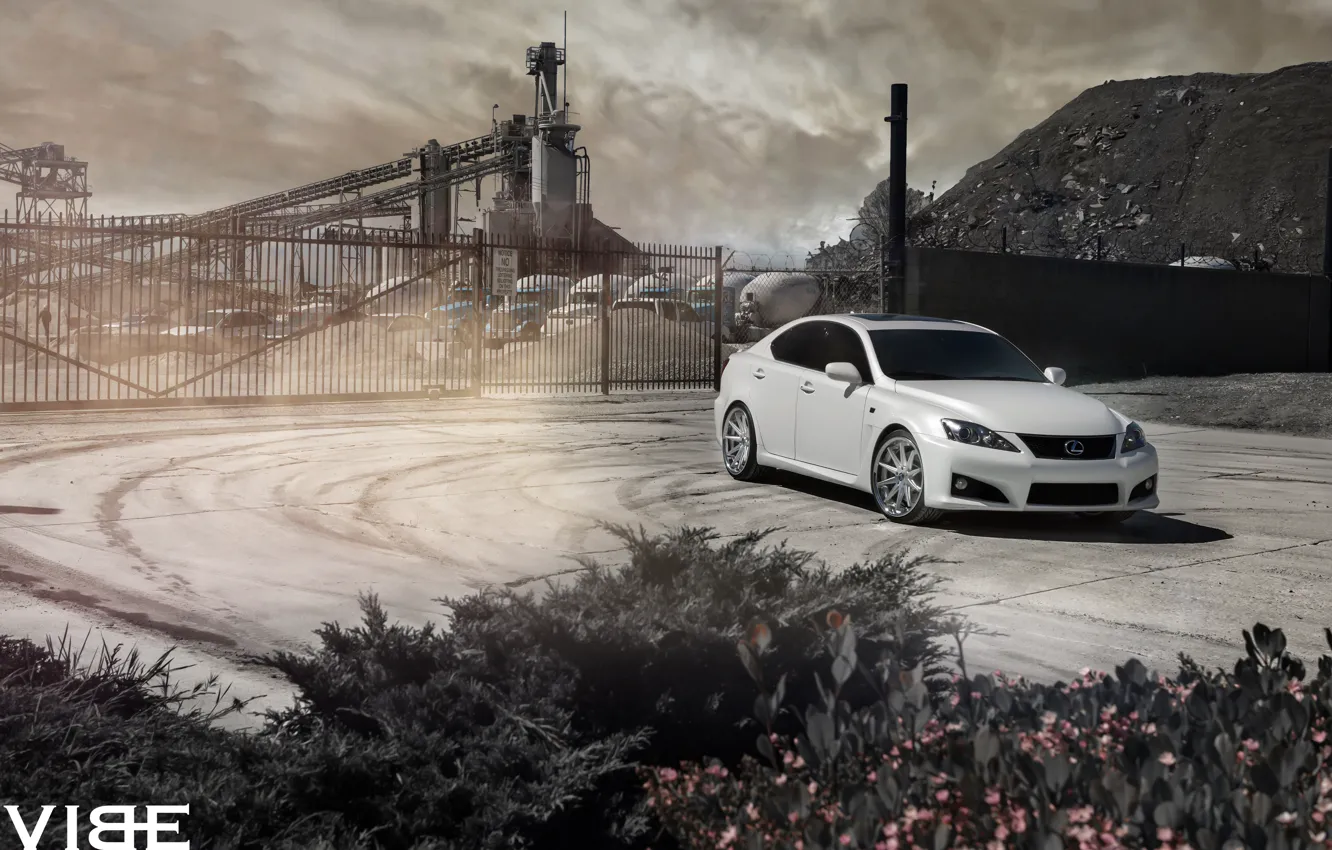 Photo wallpaper Lexus, before, drives, ISF, Rohana