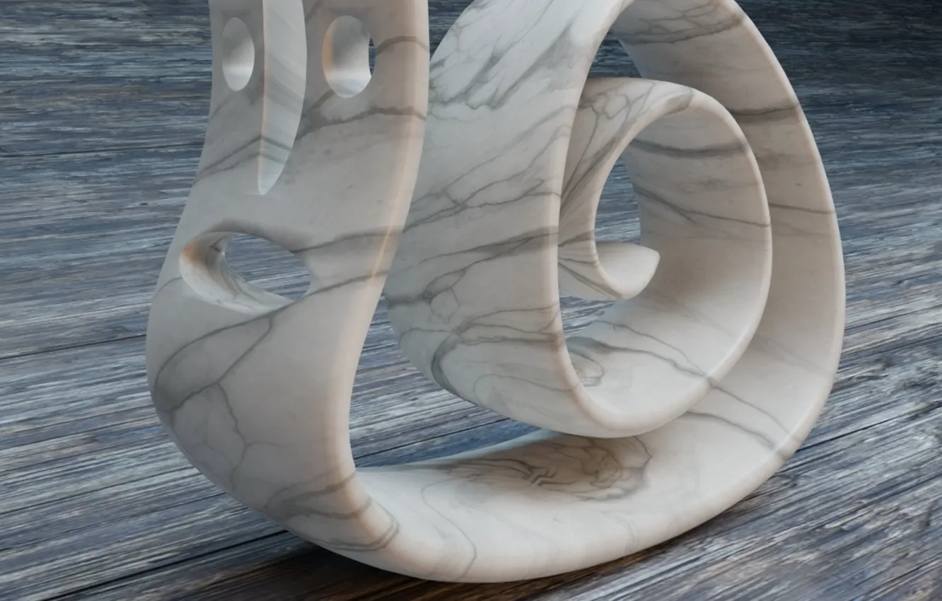 Photo wallpaper snail, handle, stand, render, AlexStormND