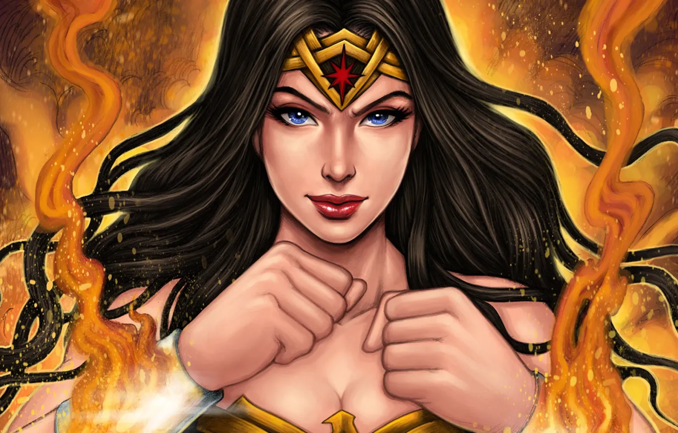 Photo wallpaper look, dewasa, the woman warrior