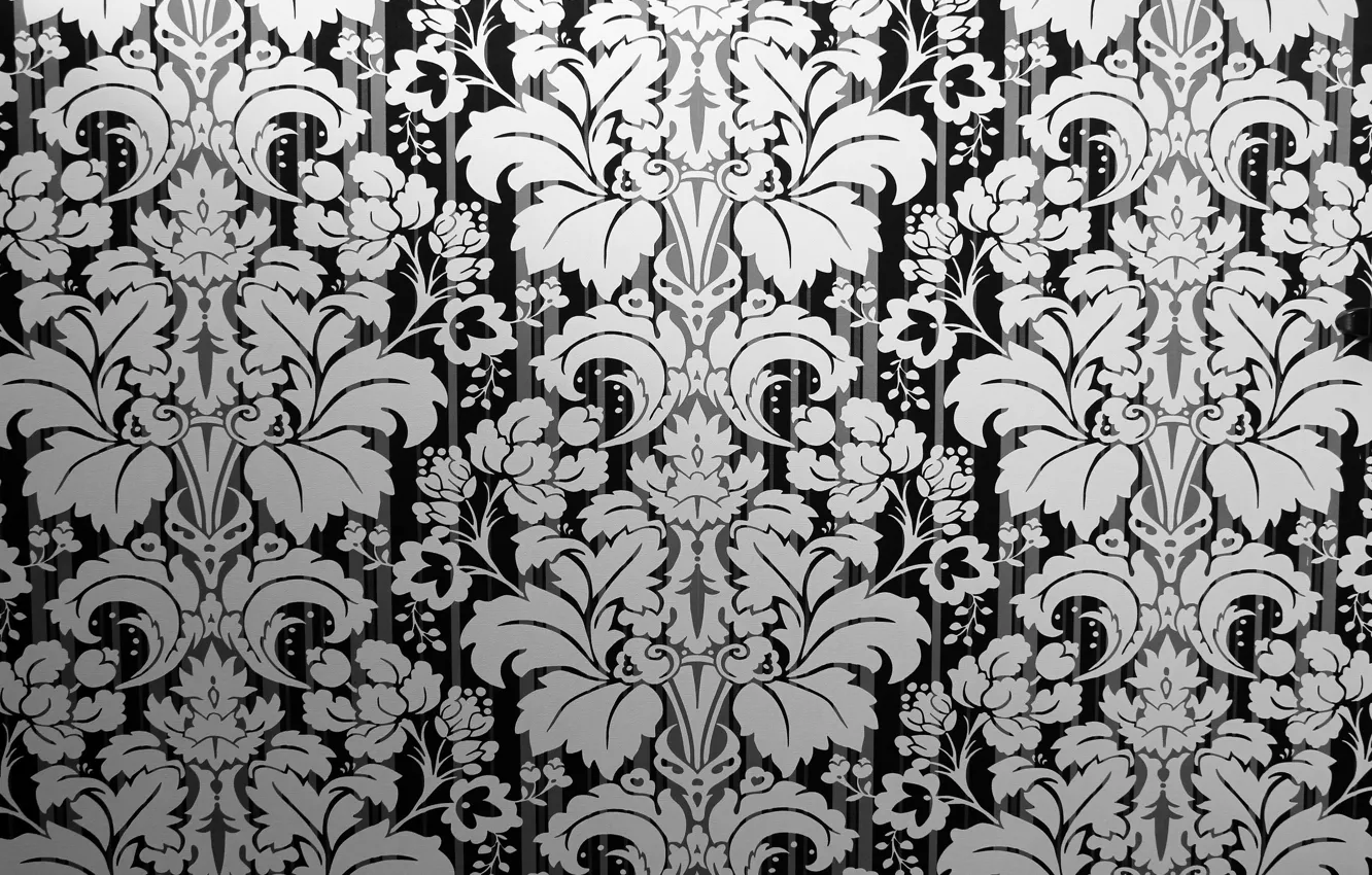 Photo wallpaper retro, pattern, texture, ornament, vintage