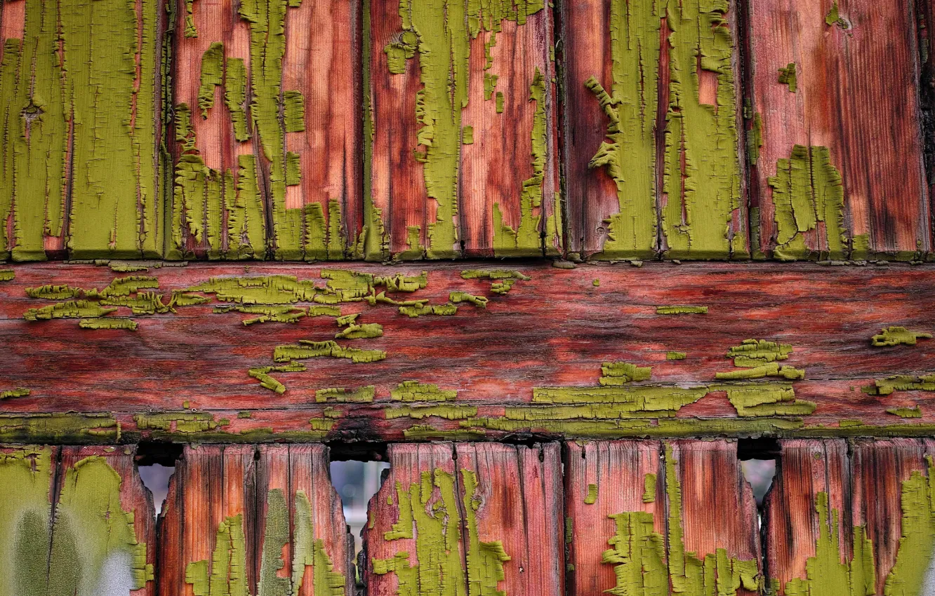 Photo wallpaper paint, Board, the fence, texture