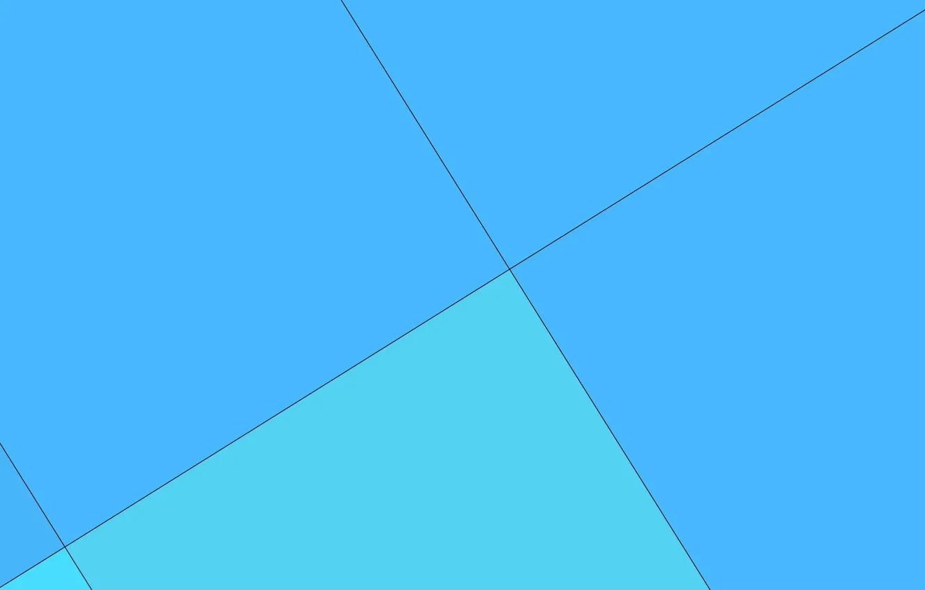 Photo wallpaper line, blue, geometry, material