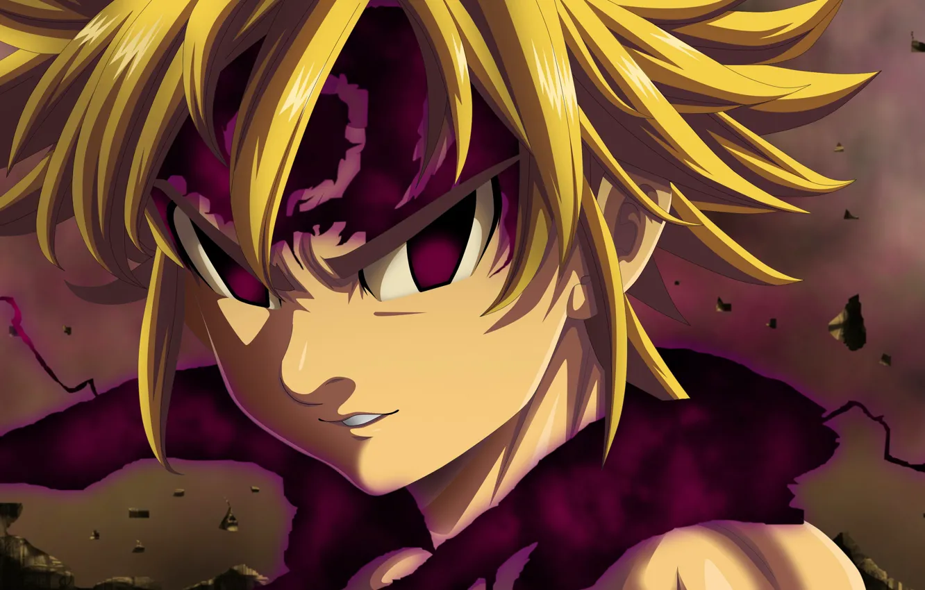Photo wallpaper Nanatsu no Taizai, The seven deadly sins, Melides