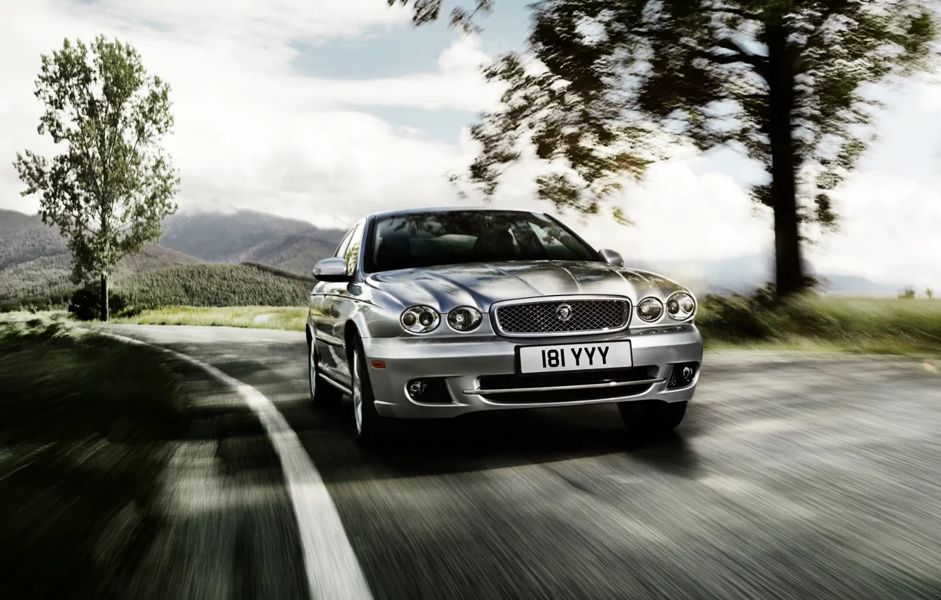 Photo wallpaper auto, Jaguar X-Type