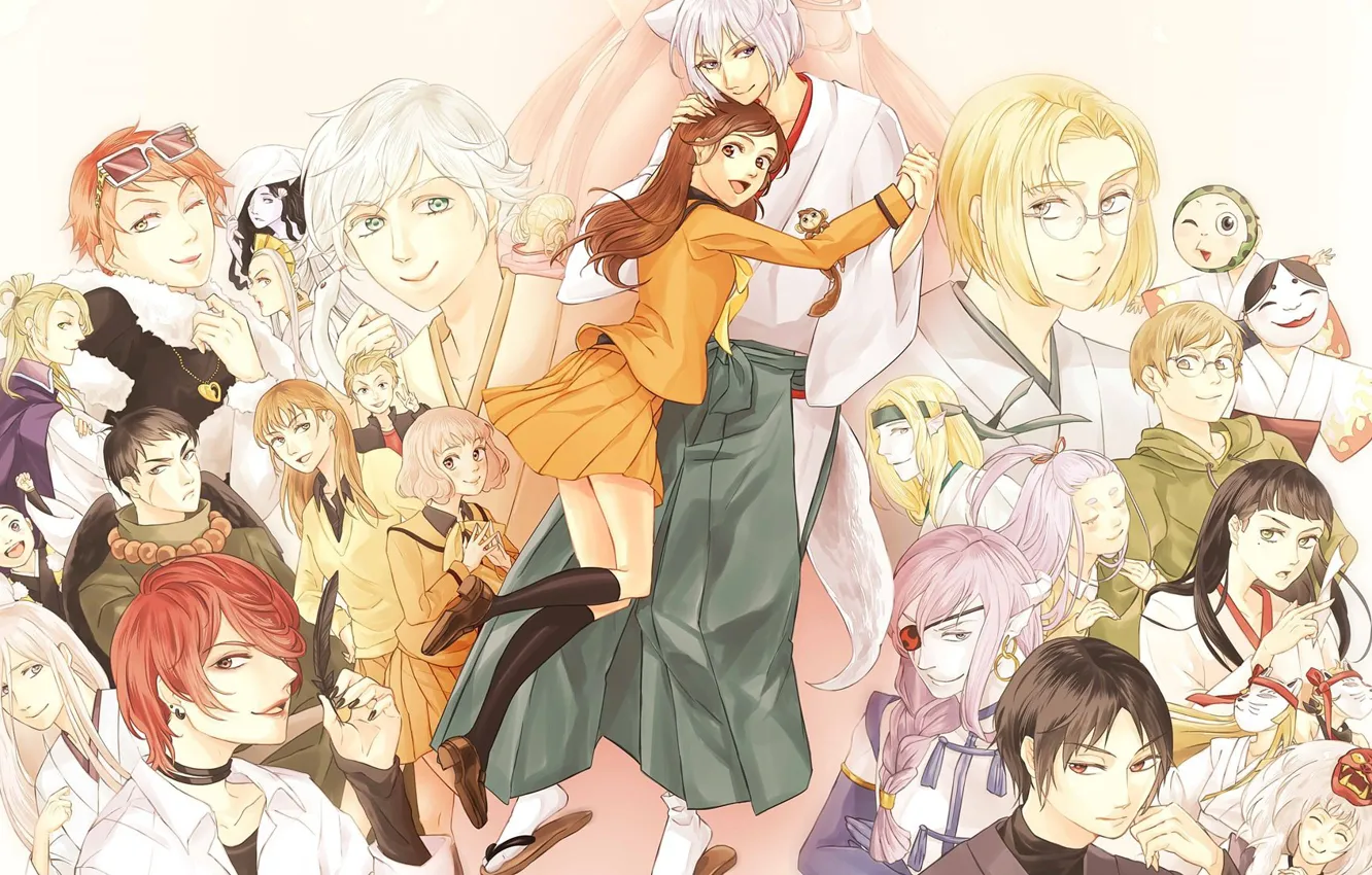 Photo wallpaper characters, kamisaa the hajimemashita, very nice God