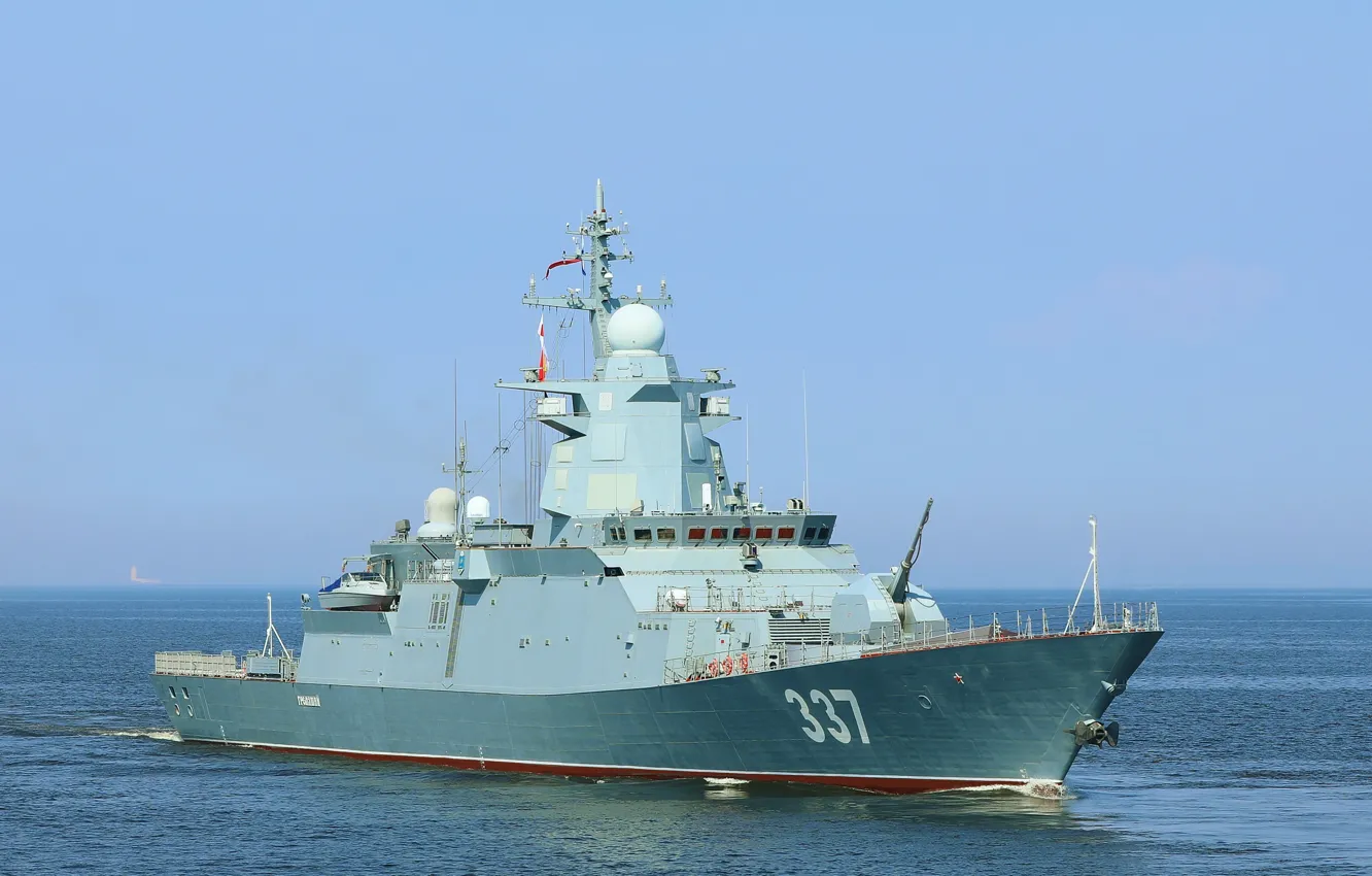 Photo wallpaper Corvette, Baltika, Thundering