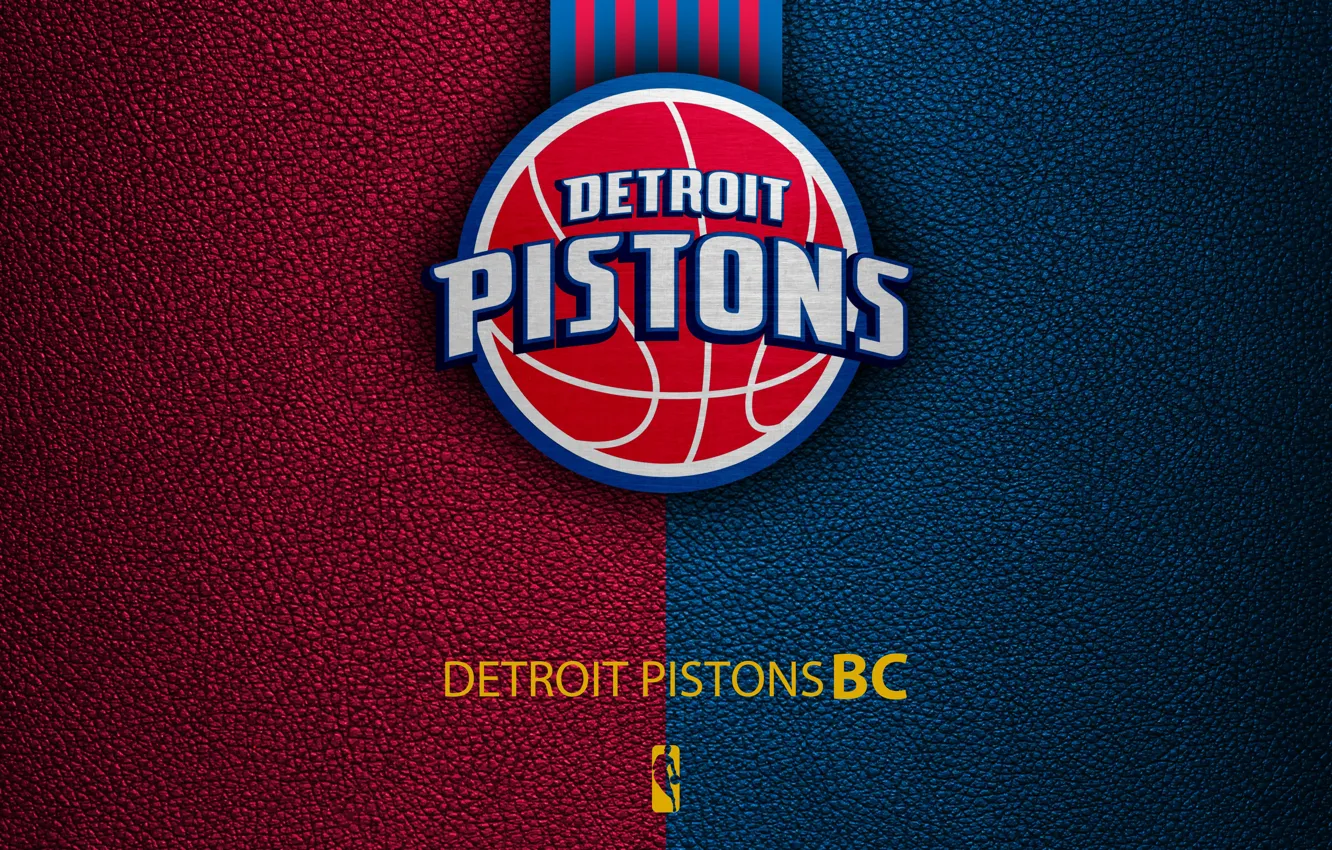 Photo wallpaper wallpaper, logo, basketball, NBA, Sport, Detroit Pistons