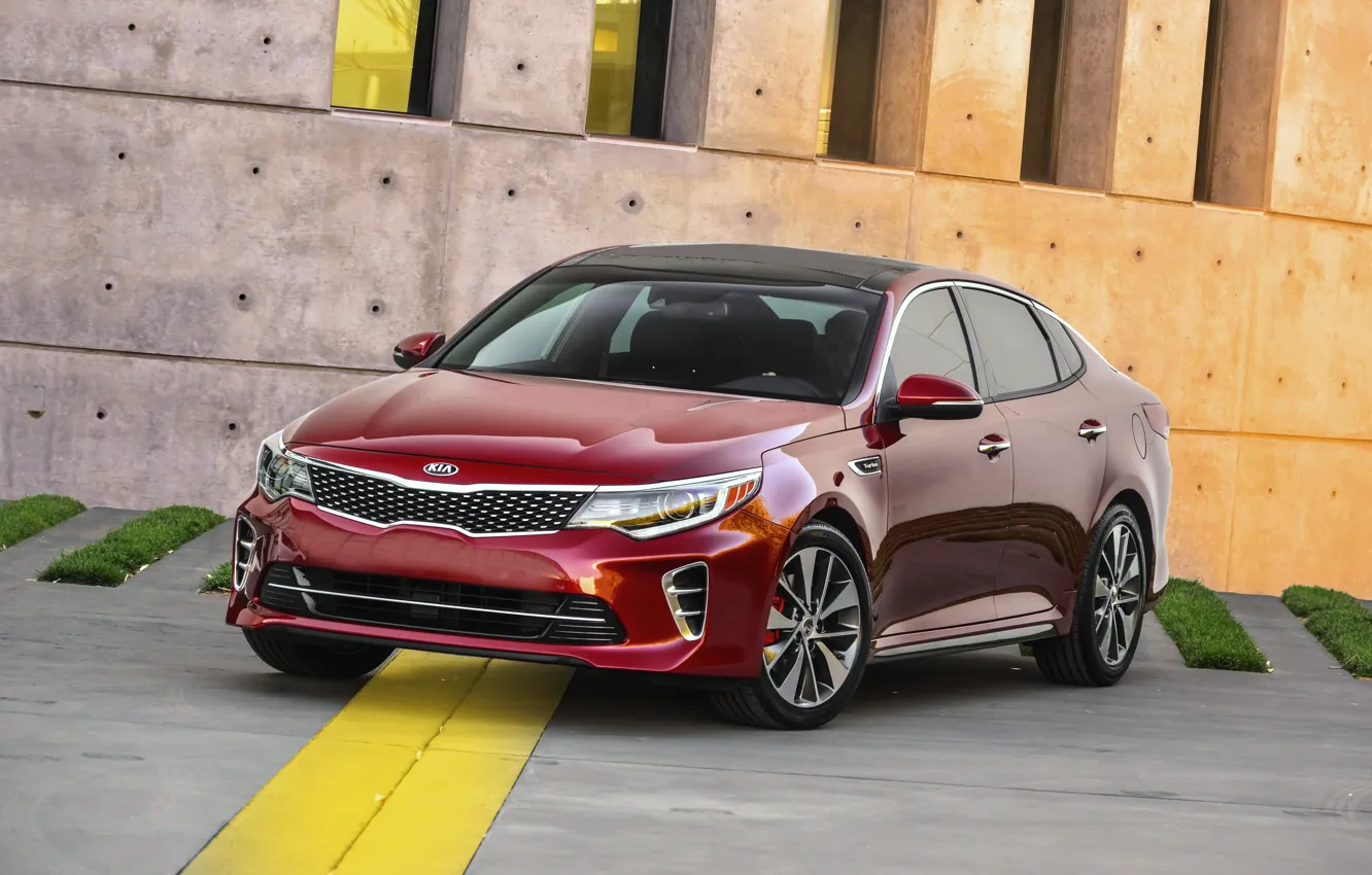 Photo wallpaper Kia, Turbo, Kia, Optima, Optima, 2015