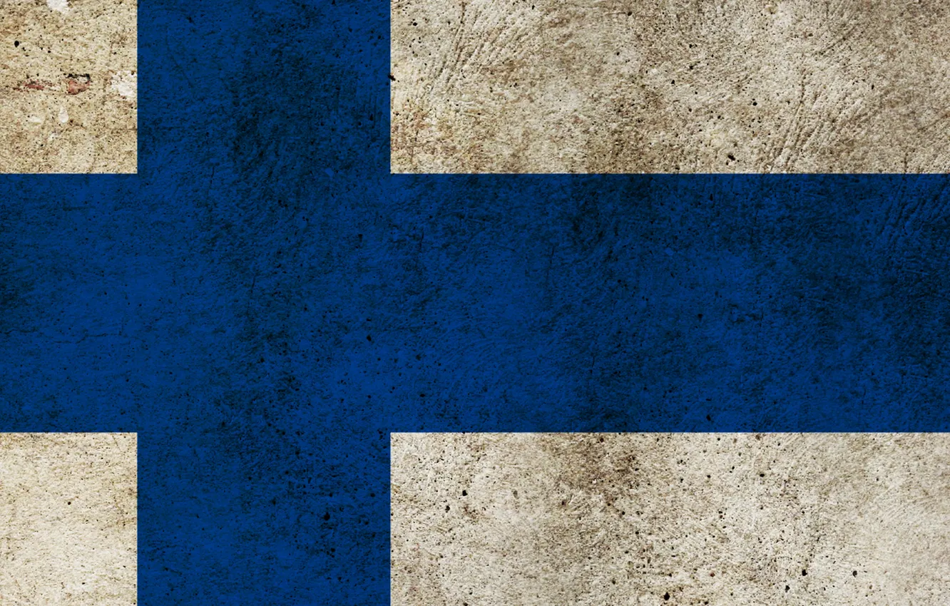 Photo wallpaper Wallpaper, Flag, Finland, Flag Of Finland