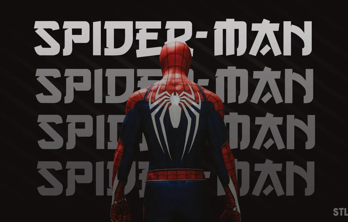 Photo wallpaper Spider-Man, Spider-Man, Spider-Man (PS4), Marvel Comics