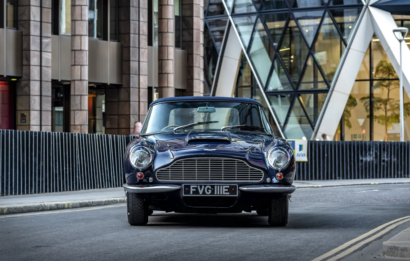 Photo wallpaper Aston Martin, 1967, DB6, Aston Martin DB6 Vantage Volante